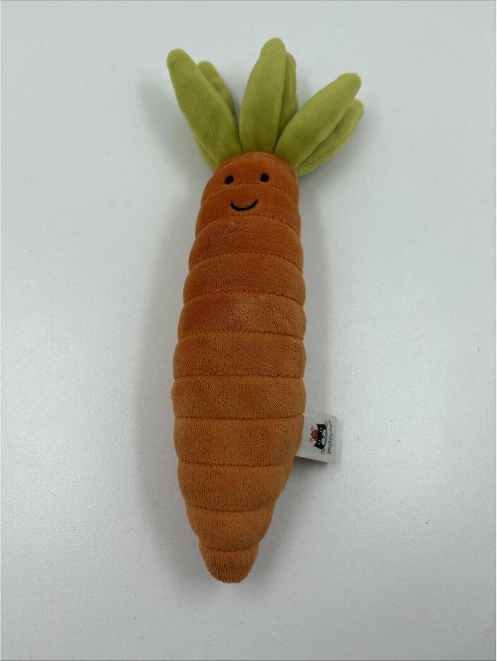 Jellycat Vivacious Vegetable Carrot 🥕 Plush Stuffed Animal Toy Amuseables